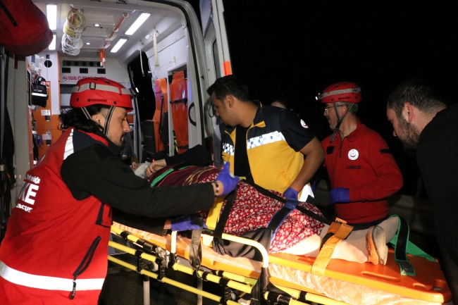Bolu'da trafik kazası: 7 yaralı